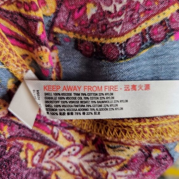 New Free People Count Me In Trapeze Tunic Top - Picture 8 of 8